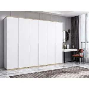 Kale Line - 4807 White Wardrobe