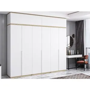 Kale Line - 8861 White Wardrobe