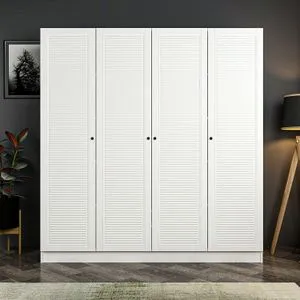 Kale Mebran - 8421 White Wardrobe