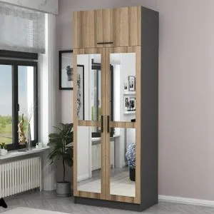 Kale Oak - 2226 Oak Wardrobe
