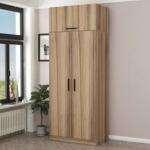 Kale Oak - 2238 Oak Wardrobe