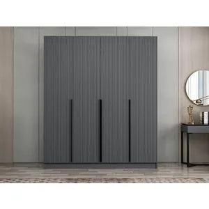 Kale Plus - 7774 Anthracite Wardrobe
