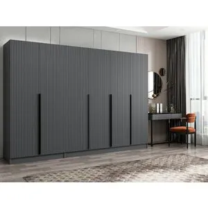 Kale Plus - 7776 Anthracite Wardrobe