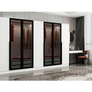 Kale Plus - 7815 Fume Wardrobe