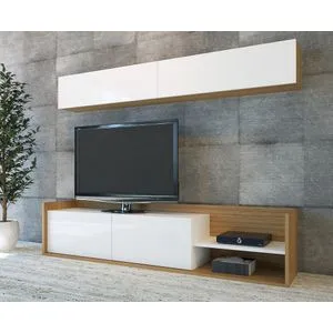 Kale - Teak, White White
Teak TV Unit