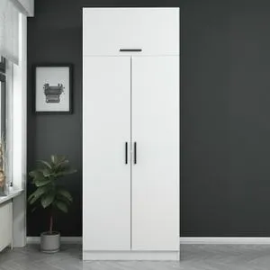 Kale White - 2219 White Wardrobe