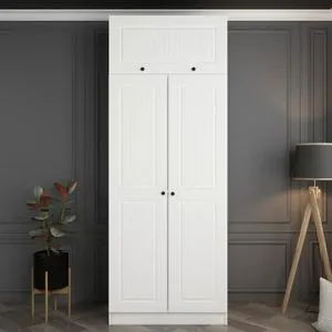 Kale White - 2235 White Wardrobe