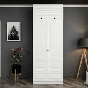 Kale White - 2241 White Wardrobe
