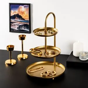Kalkı-B - Gold Gold Decorative Metal Accessory