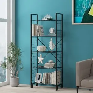 Kane Black Bookshelf