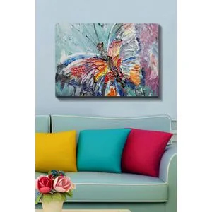 Kanvas Tablo 202 - Višebojno Dekorativno Platno (70 x 100 cm)