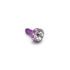 Kapica handsfree 3,5 mm charm velika ljubicasta