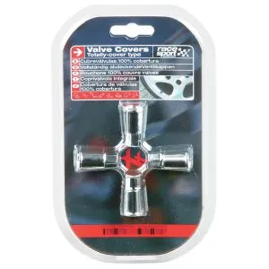 KAPICE VENTILA PLASTIČNE HROMIRANE SET 4KOM