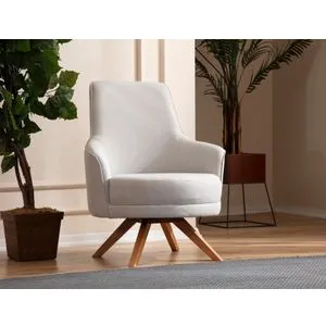 Kapri - Cream Cream Wing Chair