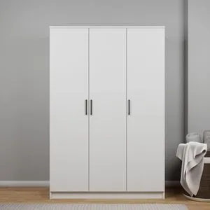 Kardelen 1600-101 White Wardrobe