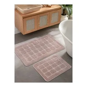 Kareli - Set prostirki za kupatilo Mink Mink (2 komada)