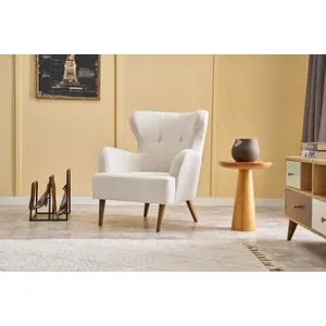 Karina Prestij - Cream Cream Wing Chair