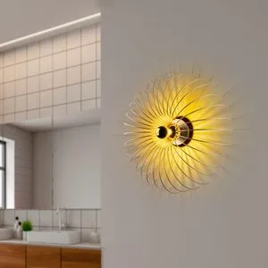 Karsortel - N-643-1 Gold Wall Lamp