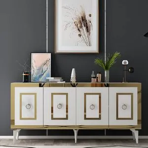 Karya - White, Gold White
Gold Console
