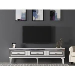 Karya - White, Silver White
Silver TV Stand