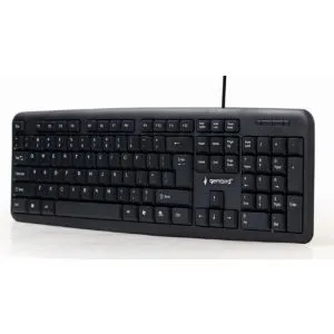 KB-U-103 ** Gembird Standardna tastatura US layout black USB A (301)
