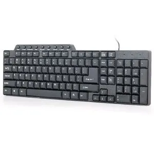 KB-UM-104 Gembird Multimedijalna tastatura US layout black USB