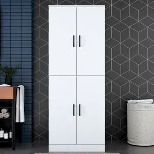KD109 - 3198 White Washing Machine Cabinet