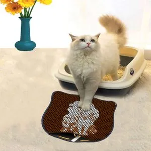 Kdkafa0019 Multicolor Cat Litter Mat