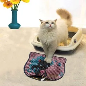 Kdkafa0061 Multicolor Cat Litter Mat