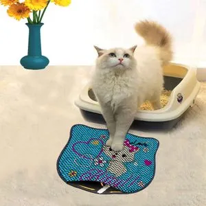 Kdkafa0066 Multicolor Cat Litter Mat