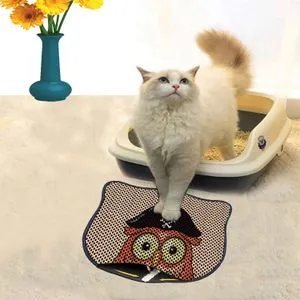 Kdkafa0078 Multicolor Cat Litter Mat