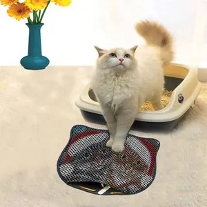 Kdkafa0165 Multicolor Cat Litter Mat