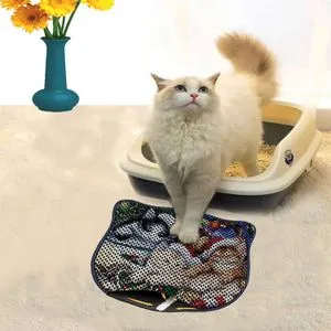 Kdkafa0166 Multicolor Cat Litter Mat