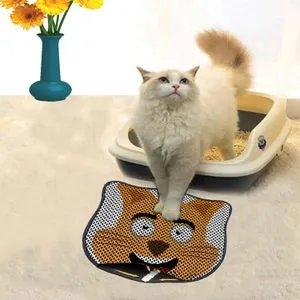 Kdkafa0196 Multicolor Cat Litter Mat
