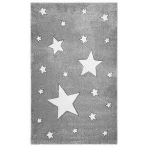 Kds 12 - Sivi Višebojni Tepih (160 x 230 cm)