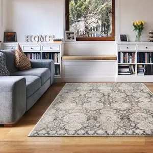 Kece-Fr48 Brauni Tepih (80 x 200 cm)