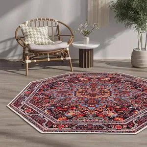 Kece-Fr51 Tepih u Burgundcu (80 x 80 cm)
