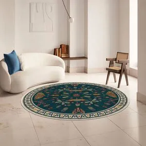 Kece-Fr65 Plavi Tepih (90 x 90 cm)