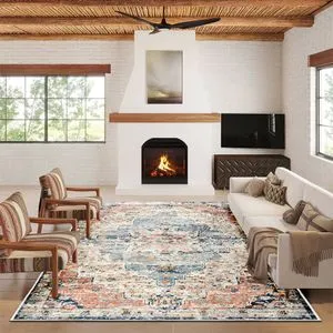 Kece-Fr73 Narandžasti Tepih (80 x 150 cm)