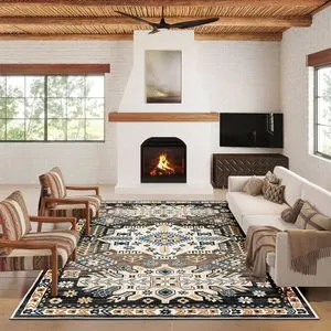 Kece-Fr82 Brauni Tepih (60 x 100 cm)