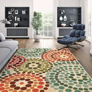 Kece-Fr92 zeleni tepih (160 x 230)