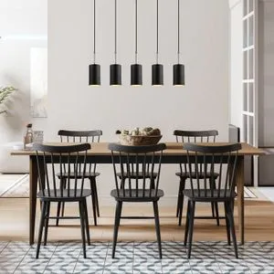 Kem - 6387 Black
Nickel Chandelier