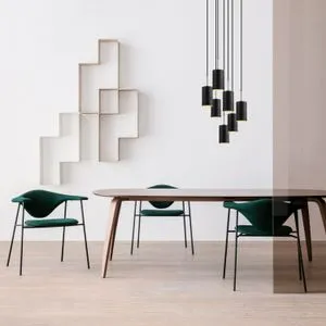 Kem - 6392 Black
Nickel Chandelier