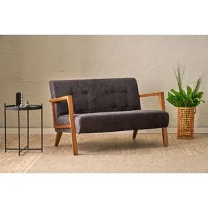 Kemer - Anthracite Anthracite 2-Seat Sofa