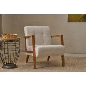 Kemer - Cream v2 Cream Wing Chair
