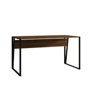 Kemer - Walnut WalnutBlack Study Desk OŠTEĆENO