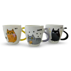 Keramička šolja Cat sabatora