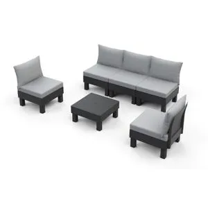 Keter Baštenski set Cantara elements 5 seater, grafit