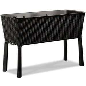 Keter saksija za mini baštu Easy grow 120L, grafit
