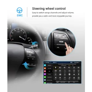 Kettz multimedija KT-AR1900 9 1DIN 4 + 64GB DSP DAB Car Play